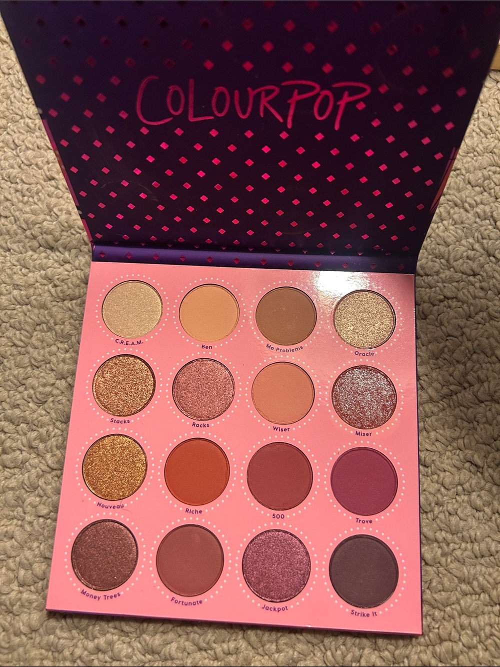 Colourpop fortune palette